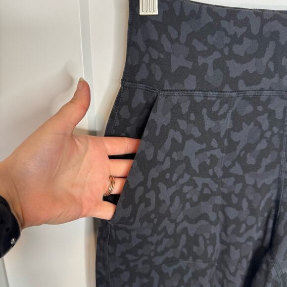 Lululemon Align Jogger 28" Formation Camo Deep Coal Multi Nulu Pants Stretchy 6 - Picture 3 of 6